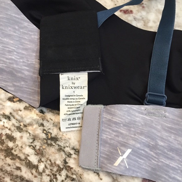 Knix Padded Evolution Bra Reversible Size 1 - Picture 5 of 10
